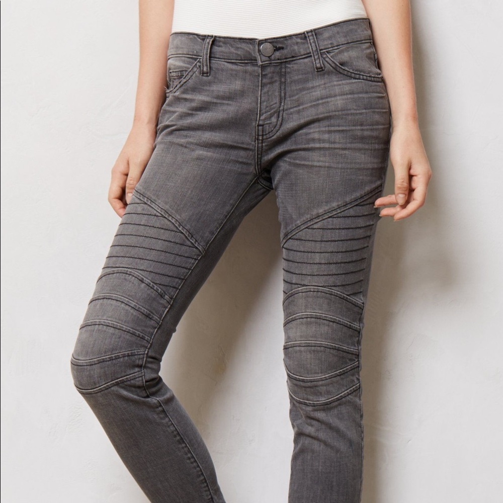 Current/Elliott Moto Skinny Jeans size 24
